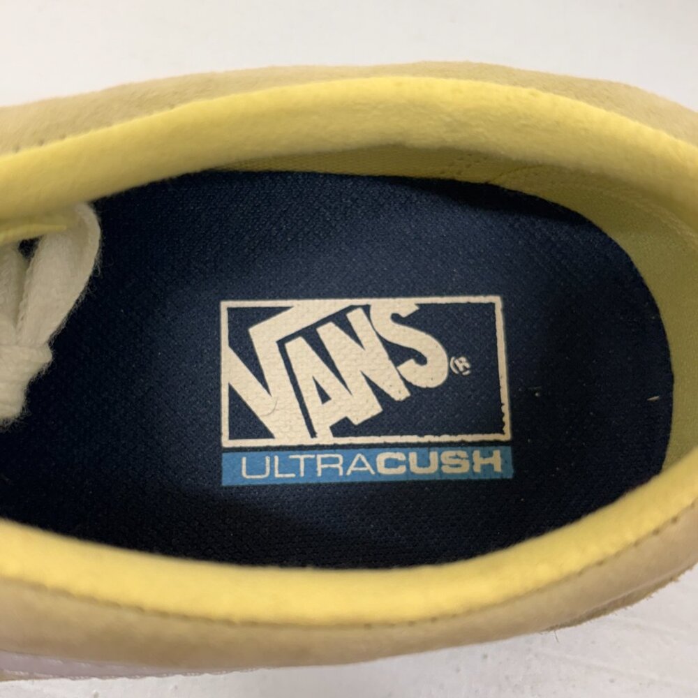 Vans Off The Wall Old Skool Suede Sneakers Golden Yellow with White W 8.5/ M 7.0 - Picture 10 of 11